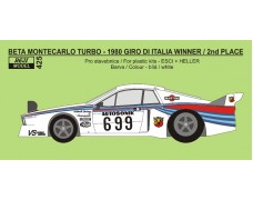 Transkit – Lancia Beta Montecarlo Turbo - 1980 Giro d'Italia # 698 / 699 1/24